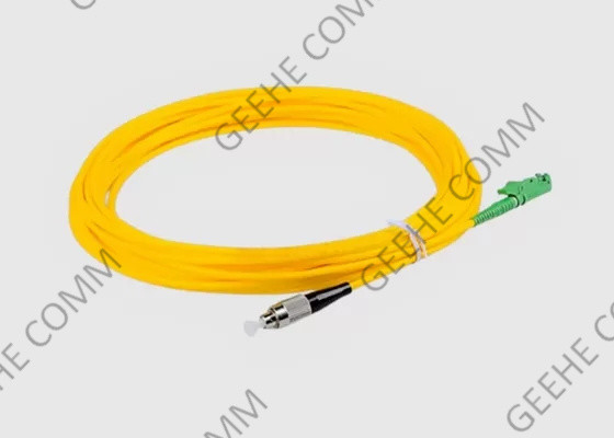 2m LZSH E2000 UPC à la corde de correction du SM UPC du simplex 9/125 de SM de FC