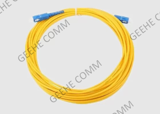 Mode unitaire LC à la corde de correction optique de fibre de Sc 2.0mm