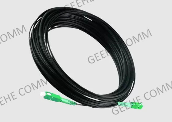 câble de correction de fibre de mode unitaire du simplex 9/125 de Sc de Sc de 2M Corning