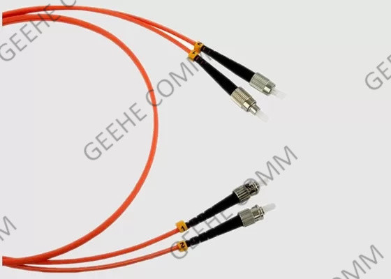 câble optique de correction de fibre multimode de la canalisation verticale ST-ST 2.0MM de 5M OM1 OFNR