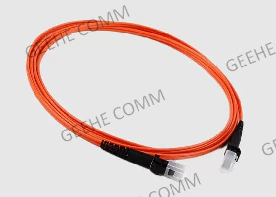1m 62.5/125 corde de correction optique de fibre d'OM1 Dulpex MTRJ-MTRJ