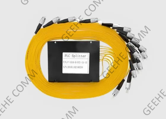 Le 50:50 adaptent au diviseur optique à haute densité 1×16 de fibre pour FTTH et GEPON