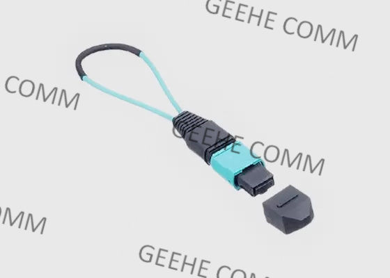 adaptateur optique de réalimentation de fibre de 0.3m OM4 MPO MTP