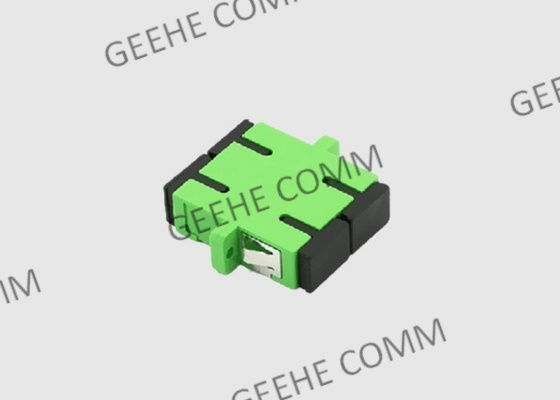 Adaptateur vert en plastique de cloison étanche de Sc RPA de duplex multi de mode avec des brides