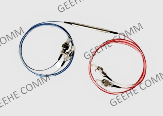 La longueur d'onde en acier du tube 1310nm a fondu la basse perte de WDM avec des connecteurs de FC/PC