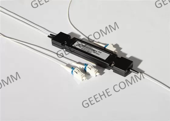 50/50 coupleur de fibre du mode unitaire 1×2 155nm P.M.