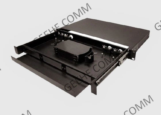 1 12 LC-UPC tresses unimodaux gauches du panneau 900um de correction et d'épissure de bâti de support de RU