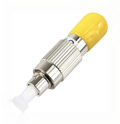 femelle de St 10db à l'adaptateur optique recto masculin de fibre de mode unitaire de FC