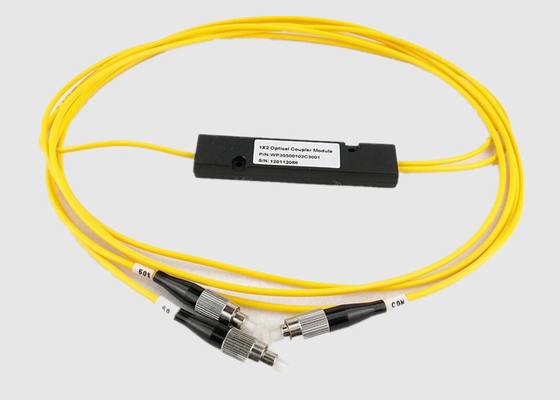 le combinateur à large bande de WDM 980/1550nm a rendu les coupleurs à large bande robustes