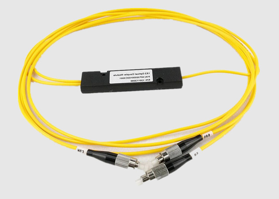 le combinateur à large bande de WDM 980/1550nm a rendu les coupleurs à large bande robustes