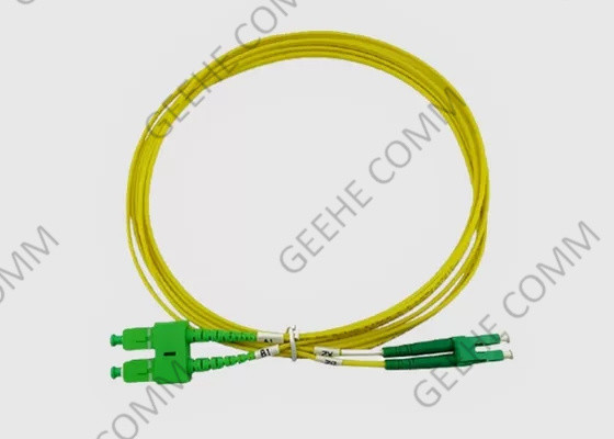 50/125 LC duplex RPA à la fibre Jumper Cable Single Mode optique de Sc RPA