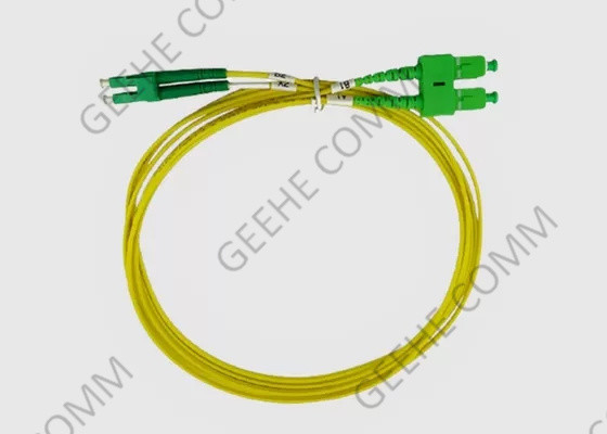 50/125 LC duplex RPA à la fibre Jumper Cable Single Mode optique de Sc RPA