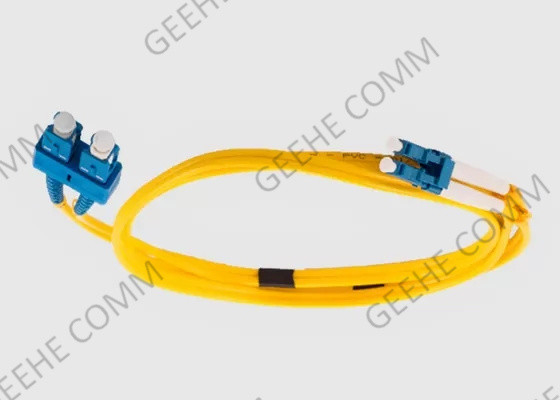 Le LC à plusieurs modes de fonctionnement à la correction duplex de fibre de Sc attachent 30M Lengths