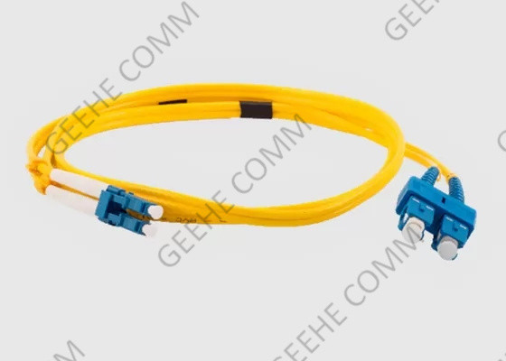 Le LC à plusieurs modes de fonctionnement à la correction duplex de fibre de Sc attachent 30M Lengths