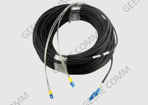 Corde de correction optique à plusieurs modes de fonctionnement de fibre de duplex de 3.0mm Corning OFNR LC à LC 100M