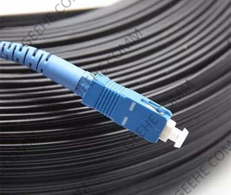 Sc optique de mode unitaire de corde de correction de fibre de vestes des centres de traitement des données OFNR à Sc 10m
