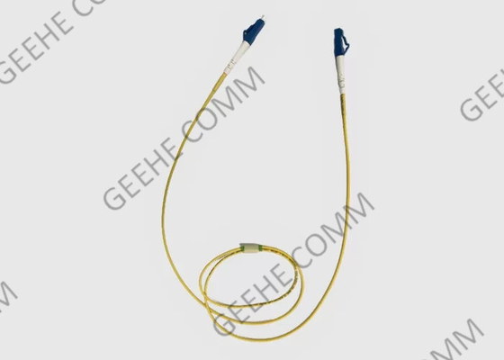 Pullover optique 50/125 LC UPC-LC UPC OM3 de fibre du simplex 3.0mm LSZH