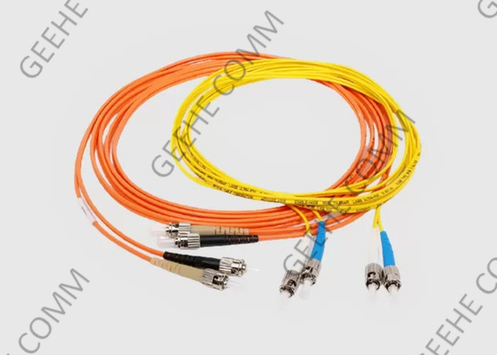 3 St du duplex 62.5/125 de mètre OM1 à la fibre Jumper Cable de St