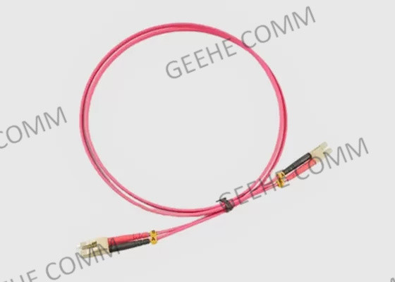 Fibre à plusieurs modes de fonctionnement Jumper Cables optique 10m de duplex d'OM1 62.5/125 LC-LC