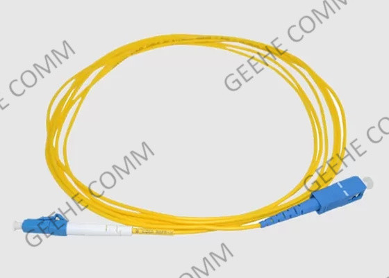 Mode unitaire LC à la corde de correction optique de fibre de Sc 2.0mm