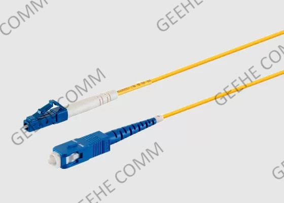 Mode unitaire LC à la corde de correction optique de fibre de Sc 2.0mm