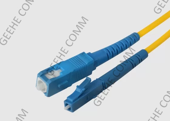 Mode unitaire LC à la corde de correction optique de fibre de Sc 2.0mm