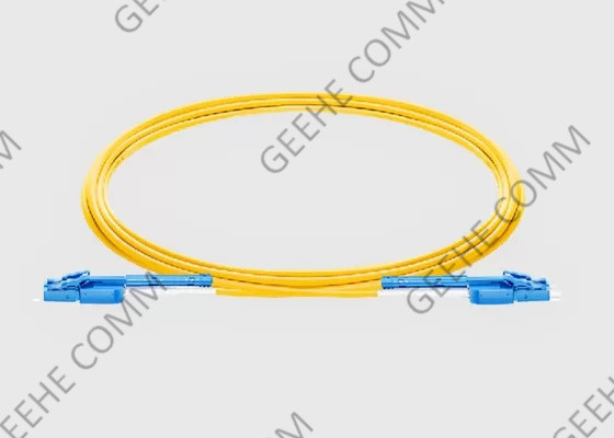 UNIBOOT 3.0MM LC AU CÂBLE OPTIQUE UNIMODAL OFNR DE CORRECTION DE FIBRE DE LC OS2