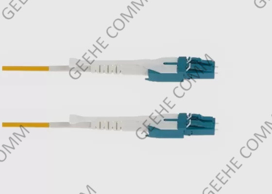 UNIBOOT 3.0MM LC AU CÂBLE OPTIQUE UNIMODAL OFNR DE CORRECTION DE FIBRE DE LC OS2
