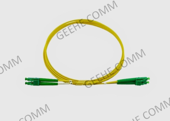 Câble optique multi duplex LC/APC de correction de fibre du mode G657A2 LSZH à LC/APC 10 mètres