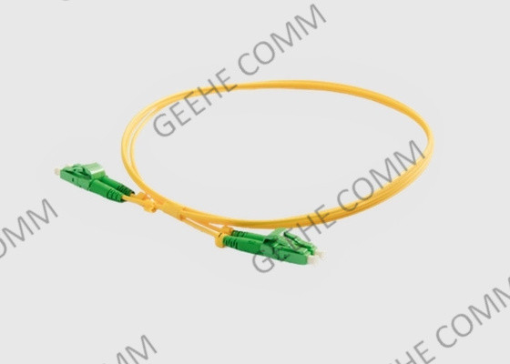 Câble optique multi duplex LC/APC de correction de fibre du mode G657A2 LSZH à LC/APC 10 mètres