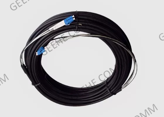 la correction optique de 30M Outdoor Armored Fiber attachent le connecteur de Jumper With Duplex LC
