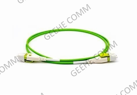 Corde de correction optique à plusieurs modes de fonctionnement de fibre du duplex LC/LC Uniboot de la fibre OM4 de Corning
