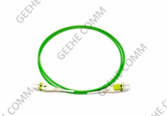 Corde de correction optique à plusieurs modes de fonctionnement de fibre du duplex LC/LC Uniboot de la fibre OM4 de Corning