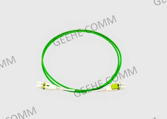 Corde de correction optique à plusieurs modes de fonctionnement de fibre du duplex LC/LC Uniboot de la fibre OM4 de Corning