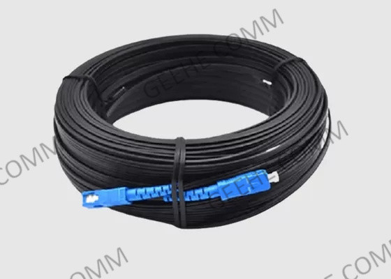 La correction de fibre de veste du mode unitaire OFNR de la fibre G657A de Corning mène le Sc au simplex de Sc