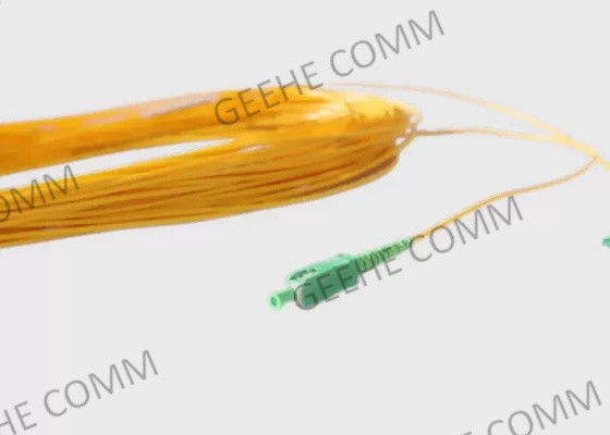 Pullovers optiques d'intérieur de fibre de Sc UPC de mode unitaire de PVC de FTTH 2.0mm
