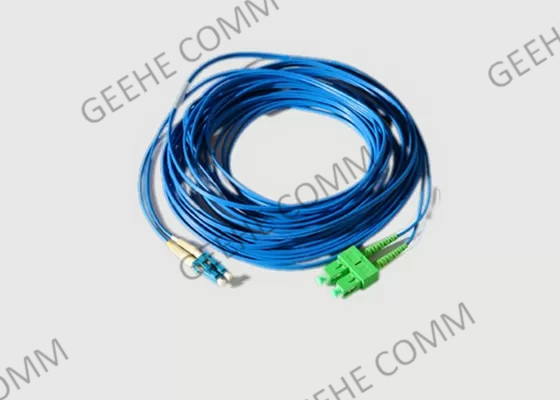 Duplex LC de 4 mètres à la fibre multimode Jumper For Fiber Networks de Sc