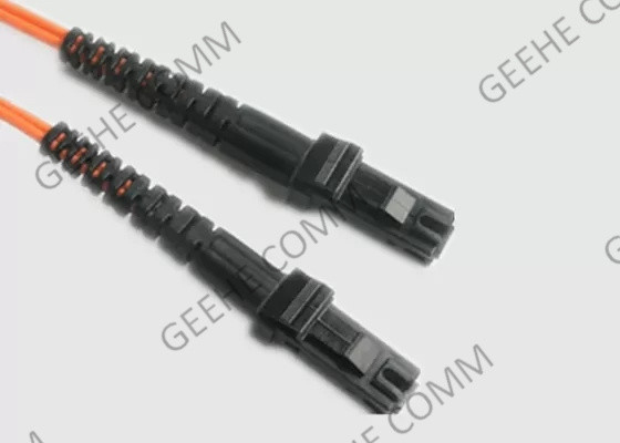 1m 62.5/125 corde de correction optique de fibre d'OM1 Dulpex MTRJ-MTRJ