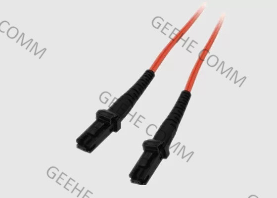 1m 62.5/125 corde de correction optique de fibre d'OM1 Dulpex MTRJ-MTRJ