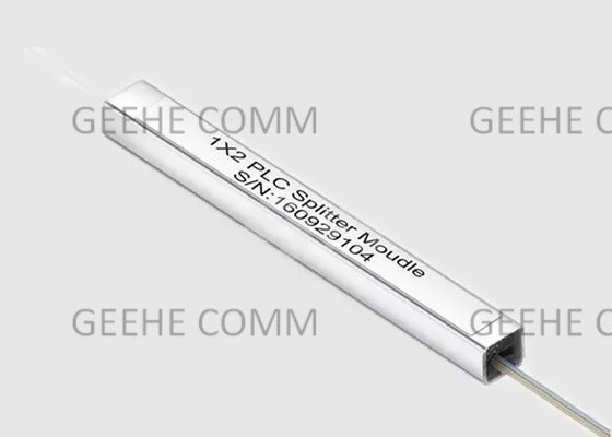 Type en acier diviseur nu de tube de PLC 1x4 de FTTH