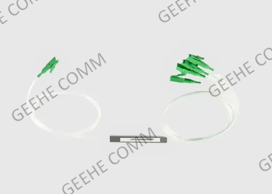 Perte optique en acier du diviseur 1x4 de PLC de fibre de tube de LC RPA pour PON