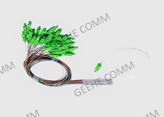 connecteurs unimodaux 60/40 du tube SC/APC de diviseur de fibre de PLC 1x 26 fendus