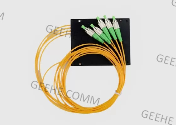 Diviseur optique 1×4 de fibre de la boîte CATV FTTH d'ABS de mode unitaire de FC UPC