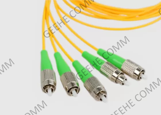 Diviseur optique 1×4 de fibre de la boîte CATV FTTH d'ABS de mode unitaire de FC UPC
