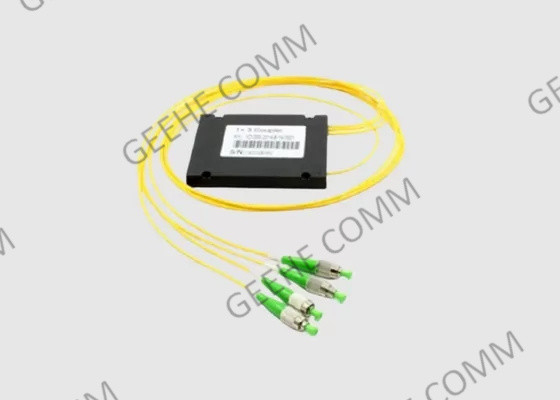 Diviseur optique 1×4 de fibre de la boîte CATV FTTH d'ABS de mode unitaire de FC UPC