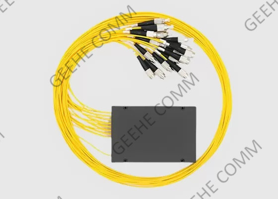 Le 50:50 adaptent au diviseur optique à haute densité 1×16 de fibre pour FTTH et GEPON
