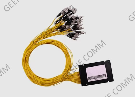 Connecteurs en plastique du paquet 2.0mm FC UPC de boîte d'ABS de diviseur de câble optique de fibre de PLC 1×32
