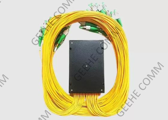 Cable à fibre optique PLC Splitter 1x64 ABS Box SM 2mm 1m FC connecteurs APC