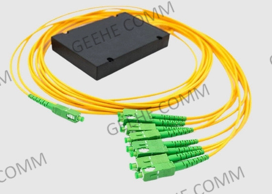 Diviseur 1 de câble optique de fibre de Sc RPA de fibre de Corning de boîte d'ABS de Datacentre dans 8