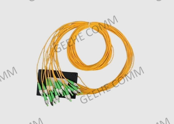 boîte à fibres optiques unitaire de diviseur du connecteur 1×16 du mode FC RPA de fibre de 2.0mm